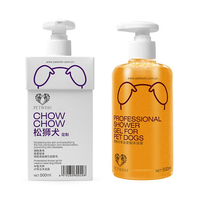 

Special shower gel for Chow Chow