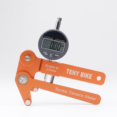 

Aluminum Alloy Bike Spoke Tension Meter Wheel Builders Tool Bikes Indicator Tensiometer Scales to 001mm