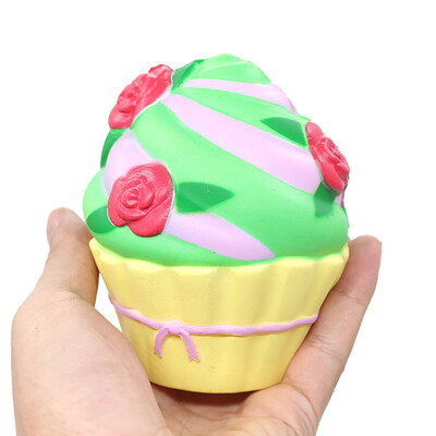 

YIWULANew Product Simulation Flower Ice Cream Slow Rebound Decompression Venting Toy