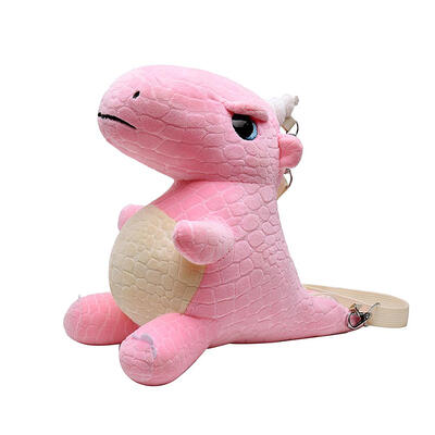 

Fashion Dinosaur Shaped Shoulder Messenger Packs Plush Women Crossbody Bags