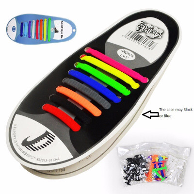 

No Tie Shoelaces for Kids&Adults - Best in Sports Fan Shoelaces 2pairs