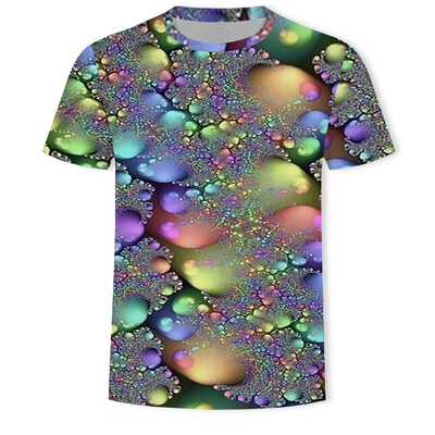 

Men 3D Print T-Shirt Basic Tee Round Neck Short Sleeve Blouse Tops Fitness Beach
