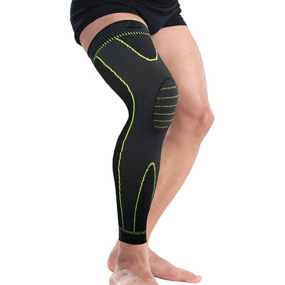 

1pc Knee Pad Sleeve Long Elastic Breathable Knitted Leg Warmer Protector Fitness Sportswear Accessories Leg knee protection