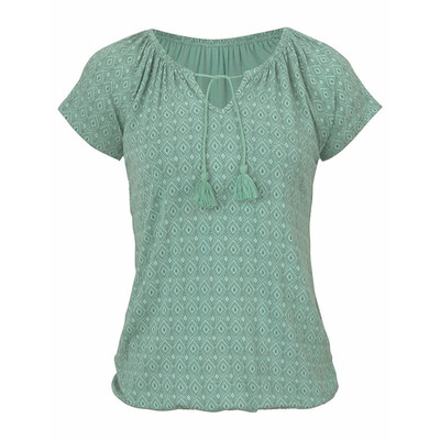 

T Shirt Women Bohemian Print Top Feminino Beach Summer Shirt Holiday T-shirt Women V Neck Casual Summer tee shirt femme