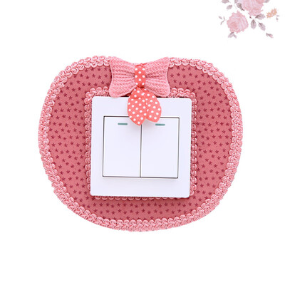 

Siaonvr Pastoral Style Switch Cover Creative Apple Shape Switch Wall Stickers RD