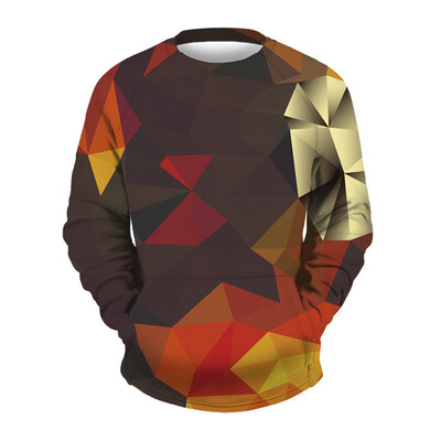 

Aowofs New Mens 3D Printed Pullover Womens Sweater No Suede Inside CBA007