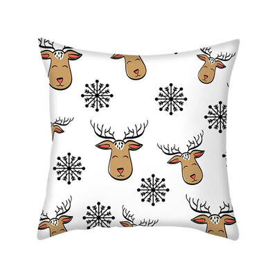 

Tailored Home Nordic Style Cushion Christmas Pillowcase for Living Room Bedroom