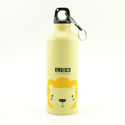 

500ml Portable Outdoor Sport Water Bottle Aluminum Cute Cartoon Bottle Gifts Bicycle Water Bottles