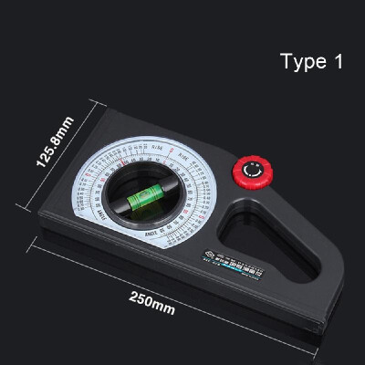 

Engineering inclinometer slope measuring ruler magnetic horizontal angle universal slope degree multi-function slope measuring ins