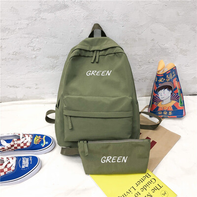 

Junior high school studentsschoolbag women Korean version of senior high school students Japanese insfeng campus shoulder bag wom
