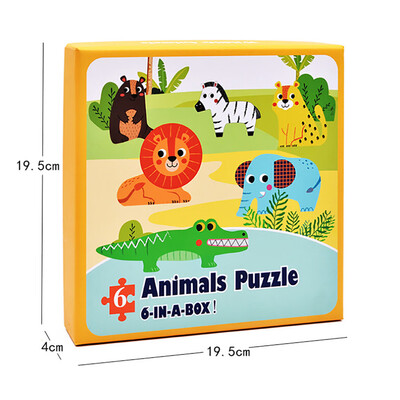 

Tailored Paper Puzzle Educational Developmental Baby Kids Training Toy