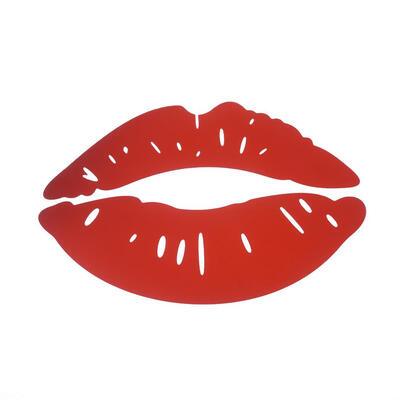 

3D Acrylic Lips Mirror Wall Sticker Home Bathroom Art Decor Sticker
