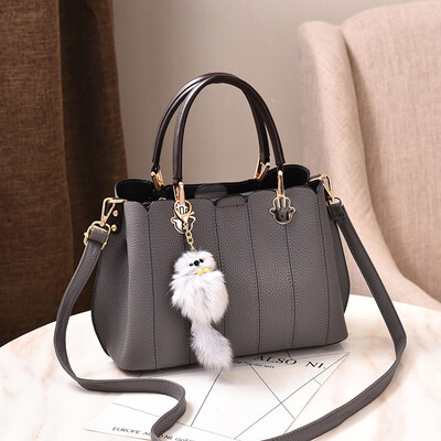 

2018 new European&American big bag shoulder bag handbag diagonal bag fashion casual handbag