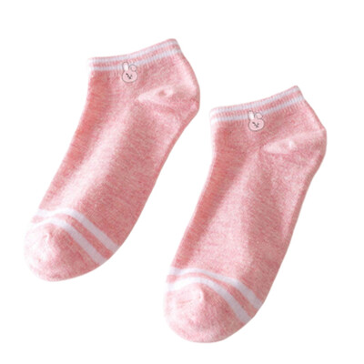 

Unisex Kpop BTS Bangtan Boys Cartoon Printed Cotton Socks Short Boat Socks for ARMY