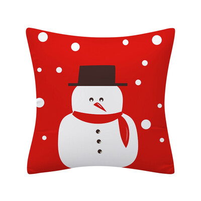 

〖Follure〗Christmas Pillow Case Glitter Polyester Sofa Throw Cushion Cover Home Decor