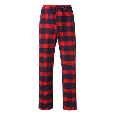 

Gobestart Fashion Mens Casual Plaid Loose Sport Plaid Pajama Pants Trousers