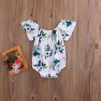 

Floral Newborn Baby Toddler Infant Girl Clothes Bodysuit Romper Jumpsuit Outfits 0-24Months