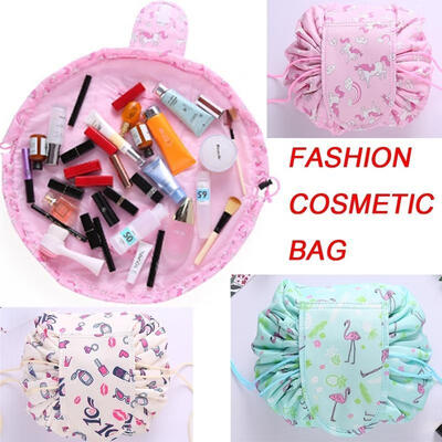 

Cosmetic Drawstring Women Bag Magic Cosmetic Pouch Large Travel Capacity Storage
