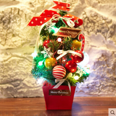 

〖Follure〗DIY Artificial Flocking Christmas Tree Multicolor Holiday Xmas Window Decor