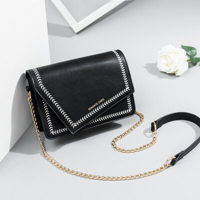 

Summer ins Joker small ladies on the texture chain shoulder Messenger bag fashion small fresh