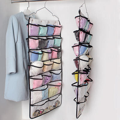 

Greensen Double Side Hanging Storage Bag Jewelry Necklace Earring Holder Organizer