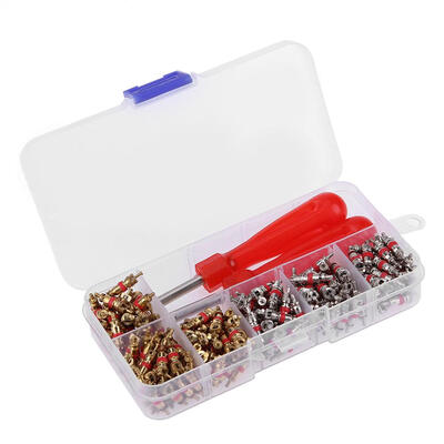 

242pcsset Car AC Air Conditioning R134a Valve Cores Remover Tool Kit