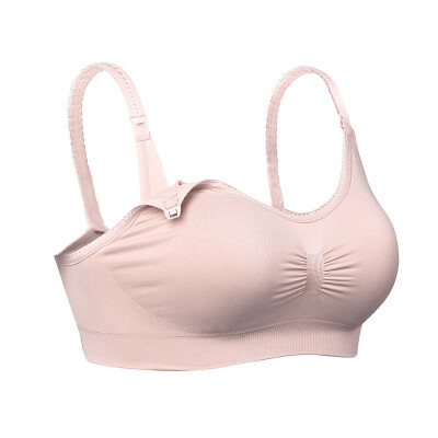 

iLoveSIA Nursing Bra Breathable Anti-Hit Hammer Full Cup No Trace Breastfeeding Bra-2P-70255626