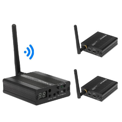 

TP-WIRELESS TP-WT02 24GHz Digital Wireless HDCD Audio Adapter Music Sound Transmitter Receiver for Power Amplifier Speaker