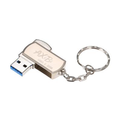 

USB Flash Drive USB30 Mini Portable U Disk 128GB Pendrives Car Pen Drive Silver for PC Laptop