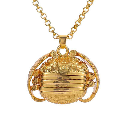 

Hot Magic 5 Photo Pendant Memory Floating Locket Necklace Angel Wings Flash Box Fashion Album Box Necklaces