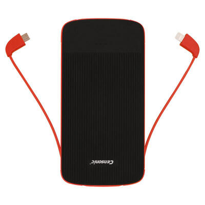 

C568 Portable Quick Charge Power Bank External Battery Pack With Built-in Cable For IPHONE Android Phones
