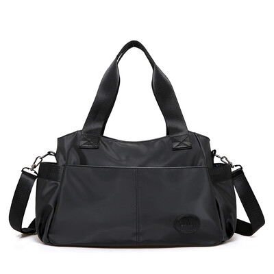 

Big bag lady handbag lady bag large capacity recreational single shoulder slanting bag Oxford nylon canvas bag mom bag