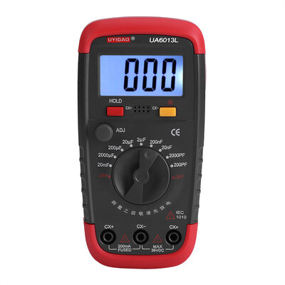 

Greensen Digital Battery Powered Capacitan Capacitor Meter Tester 6013L LCD Display