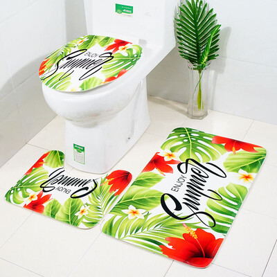 

〖Follure〗3pcs Non-Slip Suction Grip Bath Mat Bathroom Kitchen Carpet Doormats Decor
