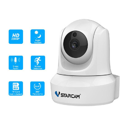 

VSTARCAM Smart Security Camera 2MP 1080P Surveillance Wifi IP Home Cam with Night Vision Two Way Audio Cloud Storage for Baby Moni
