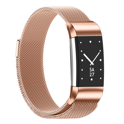 

For Fitbit Charge2 Milan Strap With 316L Stainless Steel Milan Ring Replacement Wristband