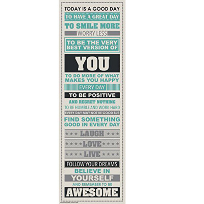 

〖Follure〗Be Awesome Inspirational Motivational Happiness Quotes Decorative Poster Print