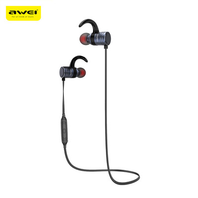 

Awei AK7 Waterproof Magic Magnet Attraction Bluetooth 41 Sports Headphones with Microphone On-ear Control