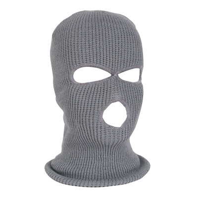 

3 Hole Full Face Mask Winter Cap Hood Army Warm Masks Cycling Sports Headgear