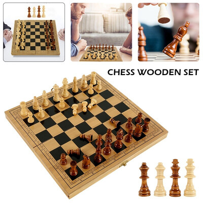 

Chess Board Set Deluxe Folding Tournament Game Board with Storage Bags