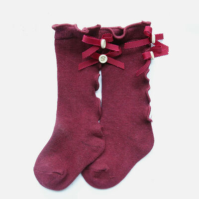 

Newborn Baby Toddler Knee High Lace Cute Long Sock Boys Girls Leg Warmers Socks