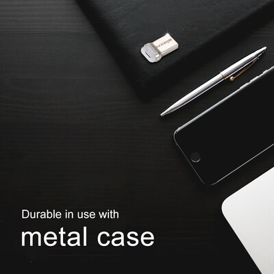 

KKmoon USB Flash Drive USB30 Mini Portable U Disk 16GB Pendrives Car Pen Drive Silver for PC Laptop