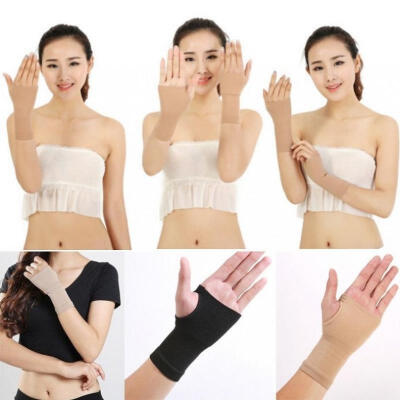 

1PC Lycra Hand Wrist Tunnel Support Gloves Gym Arthritis Sprain Strain Brace