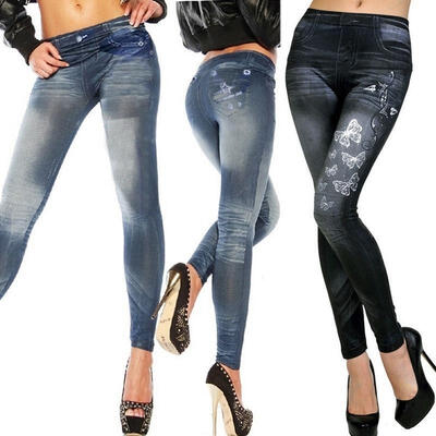 

NEW Sexy Women Jean Skinny Jeggings Stretchy Slim Leggings Fashion Skinny Pants