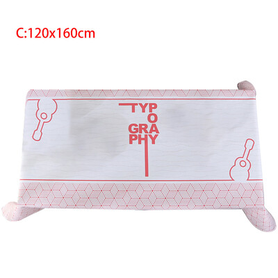 

Toponeto Tablecloth Home Decoration Rectangular Polyester Table Cloth Full Size