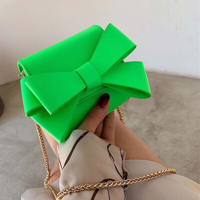 

Tailored Womens Fashion Diagonal Shoulder Bag Bow Handbag Casual Bag Shoulder Bag