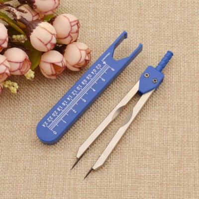 

Medical ECG EKG Caliper with Protector Cover Draft Divider Heart Rate Ruler