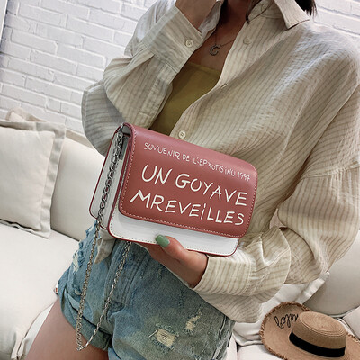 

New small bag female 2019 new wave French small foreign gas chain bag wild ins senior sense Messenger bag