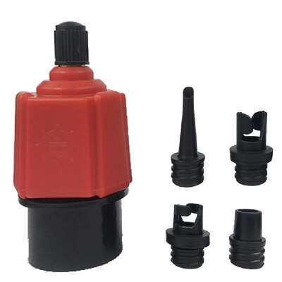 

Outdoor New Fine Quality Pump Adaptor Air Valve Adapter For Surf Paddle Board Dinghy Canoe Inflatable Boat