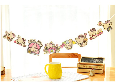 

FUNNYBUNNY Party Bunting Holiday Banner Layout Decoration Cartoon Strips
